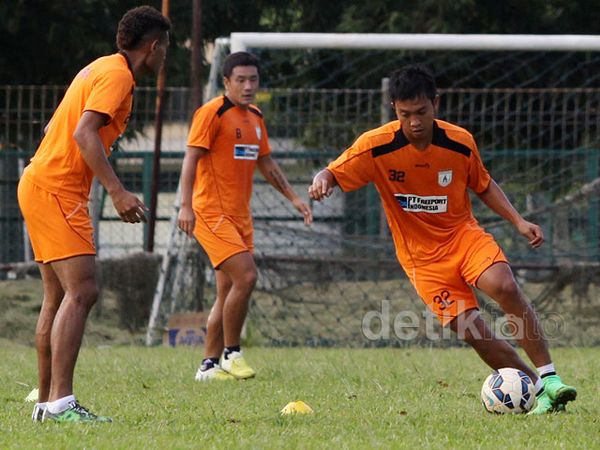 Persipura Latihan Jelang Lawan Bengaluru
