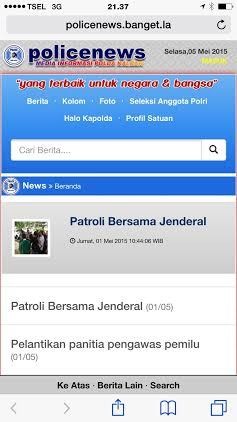 Kapolda Kalbar Buka Layanan Aduan Masyarakat Lewat Chatting