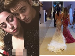 Keseruan Para Selebriti di Met Gala, Kim K dan J.Lo Adu Seksi
