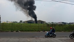 Pilot Pesawat Terbakar di Pondok Cabe Alami Luka Bakar 98 Persen
