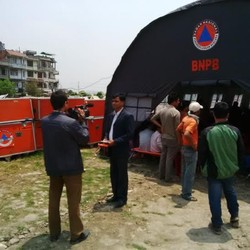 Dibantu Warga Lokal, RS Darurat Indonesia di Nepal Layani 386 Korban Gempa