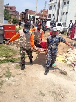 RS Darurat Indonesia Peduli Nepal Kebanjiran 425 Pasien di Hari Pertama