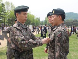 Sungmin SuJu Rampungkan Latihan Dasar Militer