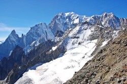 Cantiknya Mont Blanc, Puncak Tertinggi Pegunungan Alpen