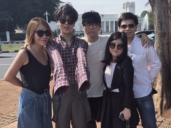 Yesung 'Super Junior' Asyik Jalan-jalan di Jakarta