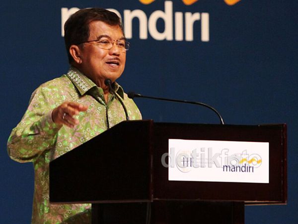 JK Bicara Ekonomi di Depan CEO Perusahaan Asing