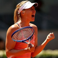 Singkirkan Wozniacki, Sharapova Tembus Semifinal