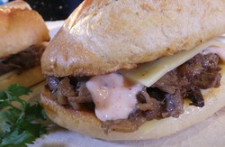 Resep Daging : Phily Cheesesteak Sandwich