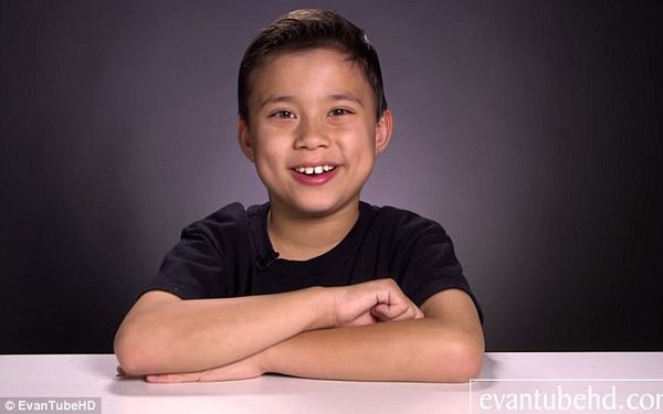 Evan Si Bocah Jutawan YouTube