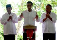 Jokowi Resmikan Proyek Infrastruktur di Malut