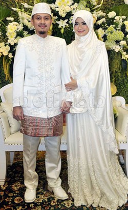 Gaya Hijab yang Disarankan Saat Mengenakan Baju Pengantin Syari