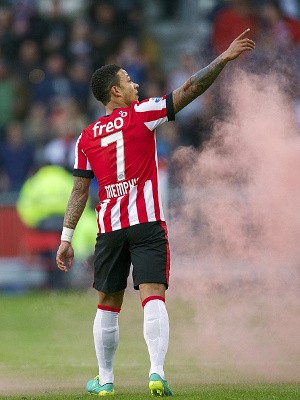 Depay di Antara Striker-striker The Red Devils
