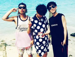 Yesung Super Junior Nikmati Keindahan Pantai Indonesia