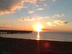 Cantiknya Sunset di Moru, Alor