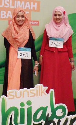 Cerita 2 Sahabat yang Bersaing Ikut Audisi Sunsilk Hijab Hunt di Medan
