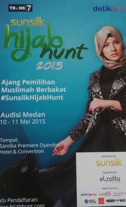 Hari Ini, Sunsilk Hijab Hunt 2015 Gelar Audisi di Medan