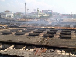 Ludes Terbakar, Ini Wujud Pasar Johar Dilihat dari Ketinggian