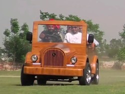 Mobil Kayu dari India Ini Bisa Lari 120 Km/Jam