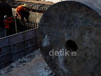 Pembangunan Busway Layang Tendean-Ciledug