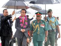 Jokowi Tiba di Papua Nugini