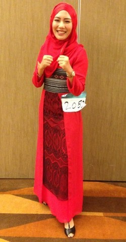 Hijabers Jago Muay Thai Ini Lolos 50 Besar Sunsilk Hijab Hunt Medan