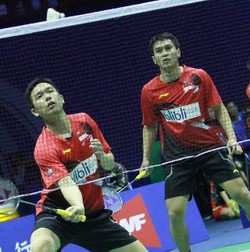 Menang di Laga Pertama, Hendra Mengaku Belum Panas