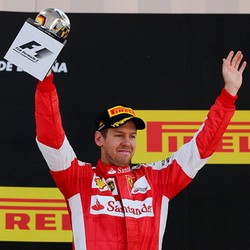 Finis Ketiga Sudah Maksimal buat Vettel