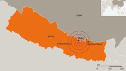 USGS Revisi Kekuatan Gempa Terbaru Nepal Jadi 7,4 SR