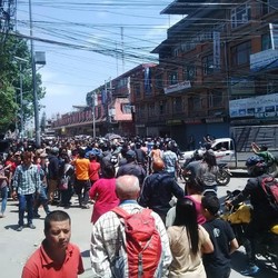 Gempa Kembali Guncang Nepal, Turis di Thamel Panik