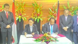 RI-PNG Sepakat Kerjasama Penanganan Kejahatan Trans Nasional dan Migas