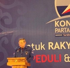 Buka Kongres PD, SBY Tegaskan 3 Sikap Dukung Pemerintahan Jokowi