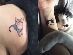 Bosan Tato yang Itu-itu Saja? Coba Bikin Tato Kucing Ini!