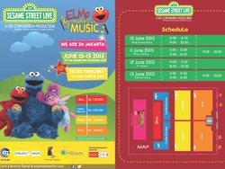 Tiket 10 Pertunjukan Elmo Makes Music Sudah Bisa Dibeli