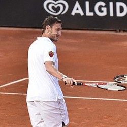 Ketika Totti Berduet dengan Djokovic di Lapangan Tenis