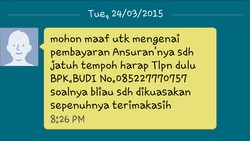 Tak Hanya SMS Mesum, SMS Penipuan Pembayaran Angsuran Juga Meresahkan!