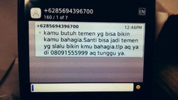 Kisah Syamsul yang Ribut dengan Pacar Gara-gara SMS Santi Janjikan Bahagia