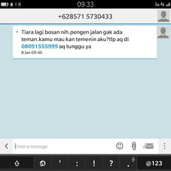 Berantem dengan Istri Gara-gara SMS Sayang Call Me...