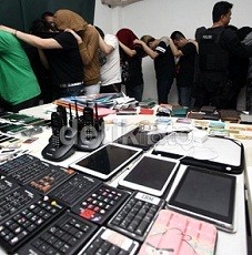 30 WN Tiongkok-Taiwan yang Digerebek di Ruko Jakut Dibawa ke Imigrasi