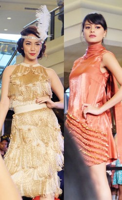 Adu Gaya Velove Vexia dan Eva Celia di 100 Tahun Maybelline