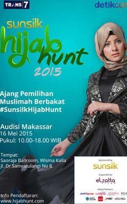Yuk Bertemu Ben Kasyafani di Audisi Sunsilk Hijab Hunt 2015 Makassar
