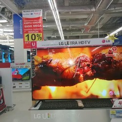 TV Ultra HD 60 Inch Harga Miring Rp 18 Juta Diburu di Carrefour