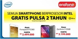 Belanja Gadget Berprosesor Intel di Erafone Gratis Pulsa 2 Tahun!