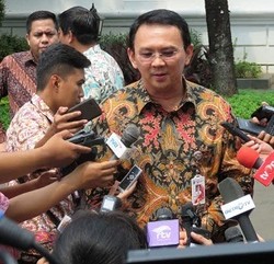 Ahok Temui Jokowi di Istana, Lapor Persiapan Asian Games