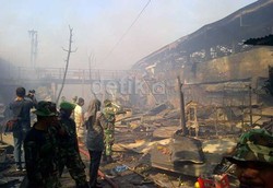 Terungkap! Pasar Johar Terbakar karena Korsleting, ini Urutan Kejadiannya