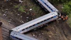 KA Anjlok di Philadelphia, Masinis: Saya Sama Sekali Tak Ingin Ini Terjadi