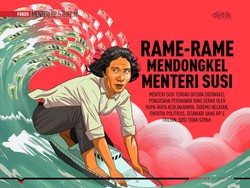 Rame-rame Mendongkel Menteri Susi
