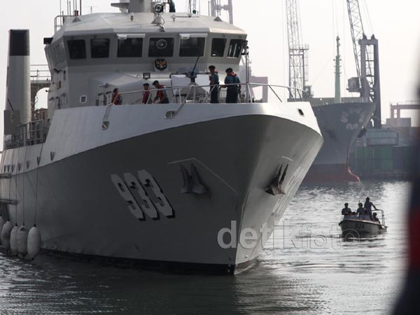 KRI Rigel 933 Buatan Prancis Tiba di Tanjung Priok
