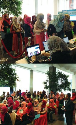 Foto: Begini Keramaian Audisi Sunsilk Hijab Hunt 2015 di Surabaya