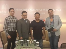 Pertamakalinya, Hotel Raffles Jakarta Gelar Pameran Pernikahan
