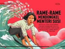 Rame-rame Mendongkel Menteri Susi